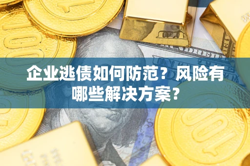 武汉企业逃债如何防范？风险有哪些解决方案？