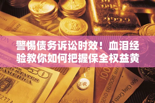 武汉警惕债务诉讼时效！血泪经验教你如何把握保全权益黄金期