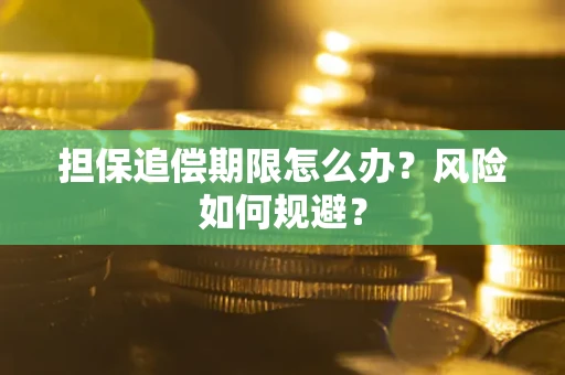 武汉担保追偿期限怎么办？风险如何规避？