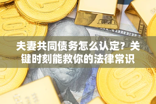 武汉夫妻共同债务怎么认定？关键时刻能救你的法律常识