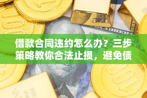 武汉借款合同违约怎么办？三步策略教你合法止损，避免债务危机升级