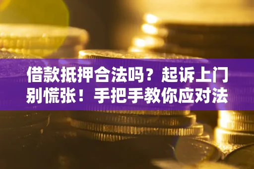 武汉借款抵押合法吗？起诉上门别慌张！手把手教你应对法律程序