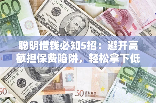 武汉聪明借钱必知5招：避开高额担保费陷阱，轻松拿下低息贷款